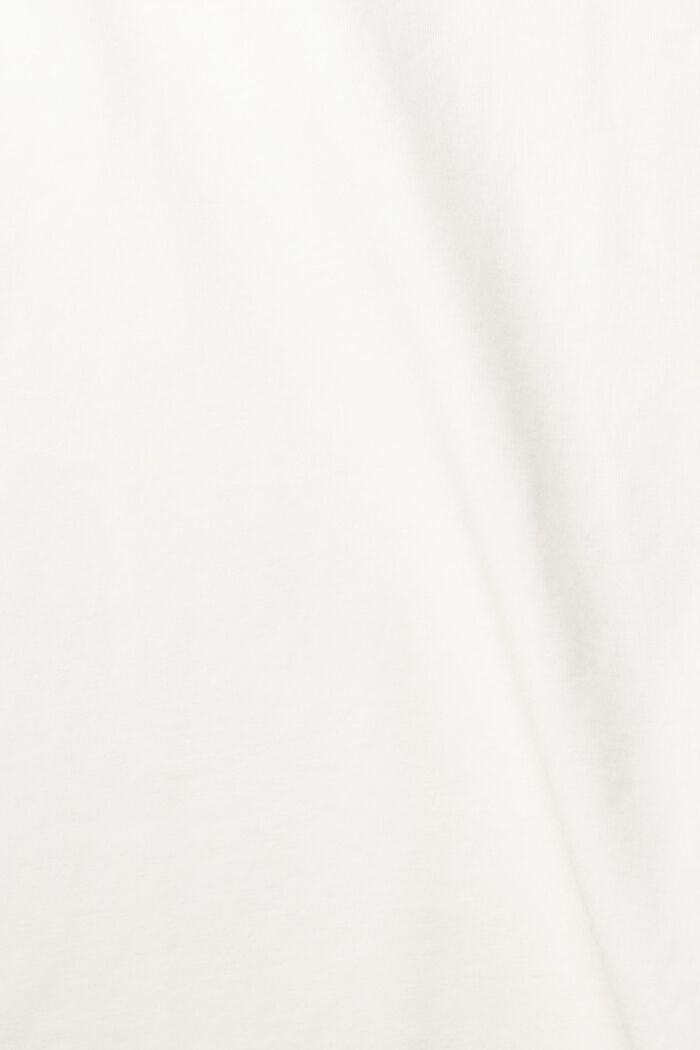 Poolokauluksinen pitkähihainen paita, OFF WHITE, detail image number 5