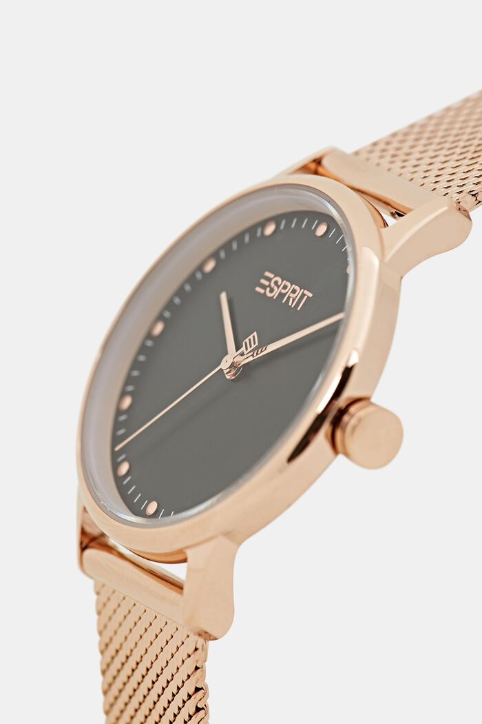 Watch with Metal, ROSE GOLD, detail image number 1