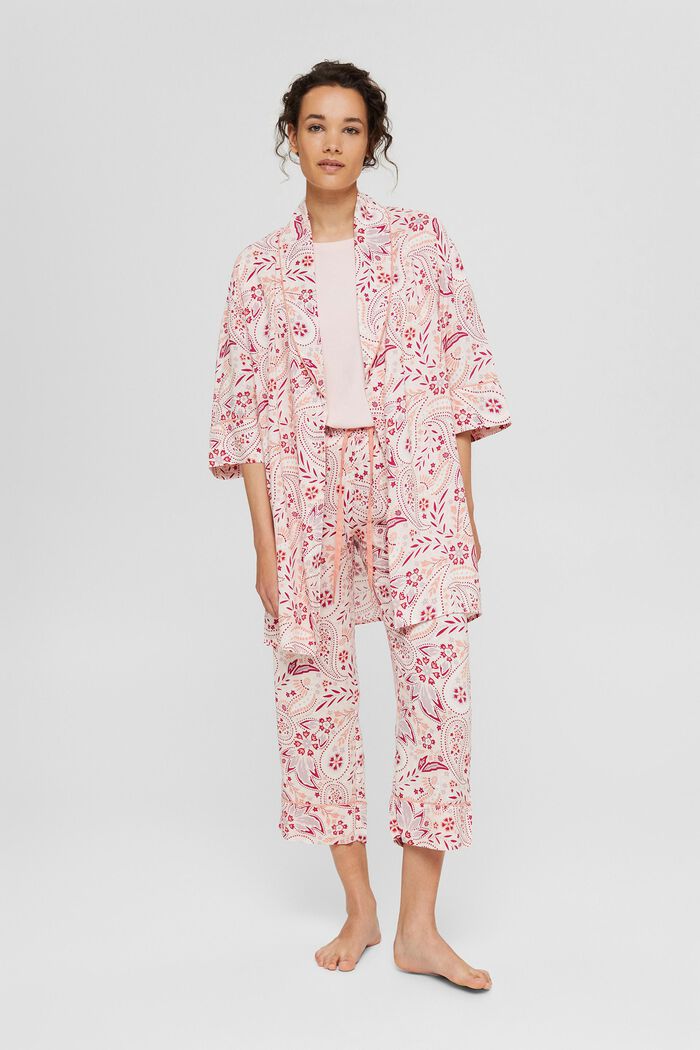 Kimono LENZING™ ECOVERO™ -materiaalia, LIGHT PINK, detail image number 0