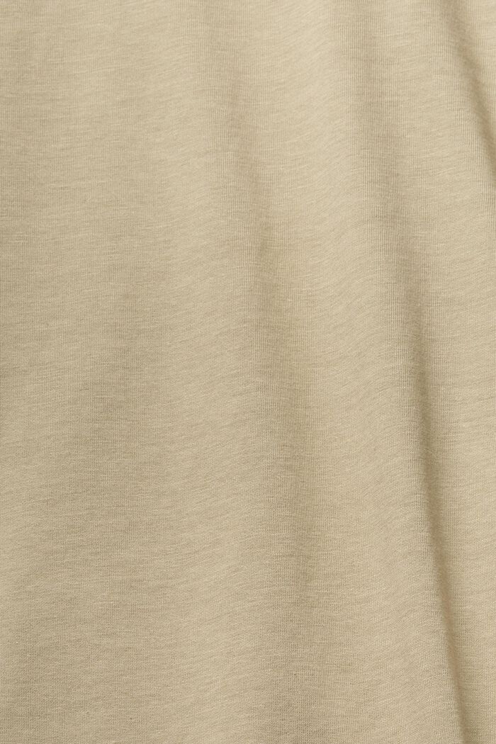 Tuplapakkaus: pitkähihainen paita, jossa V-pääntie, PALE KHAKI, detail image number 6