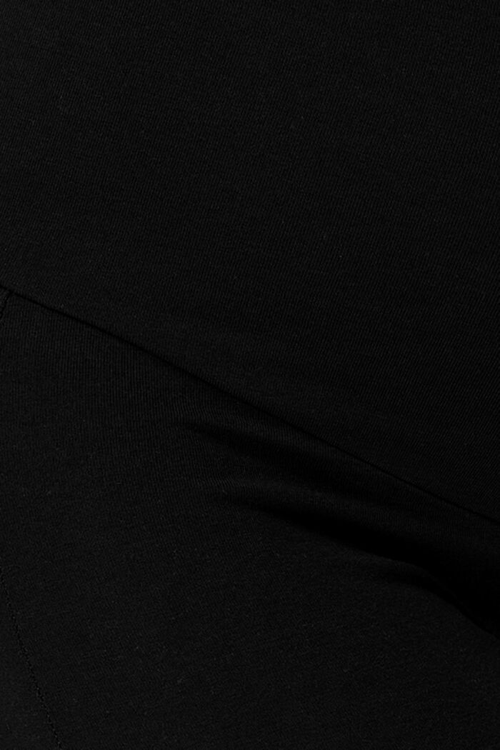 Pitkähihainen imetyspaita, LENZING™ ECOVERO™, BLACK, detail image number 4