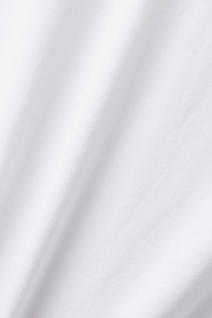 Pitkähihainen, delfiinipainettu paita, WHITE, detail image number 6
