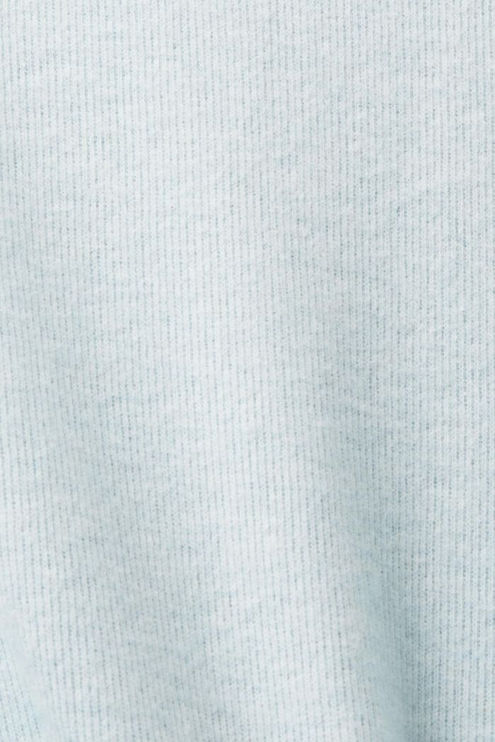 Korkeakauluksinen, pitkähihainen paita, PASTEL BLUE, detail image number 5
