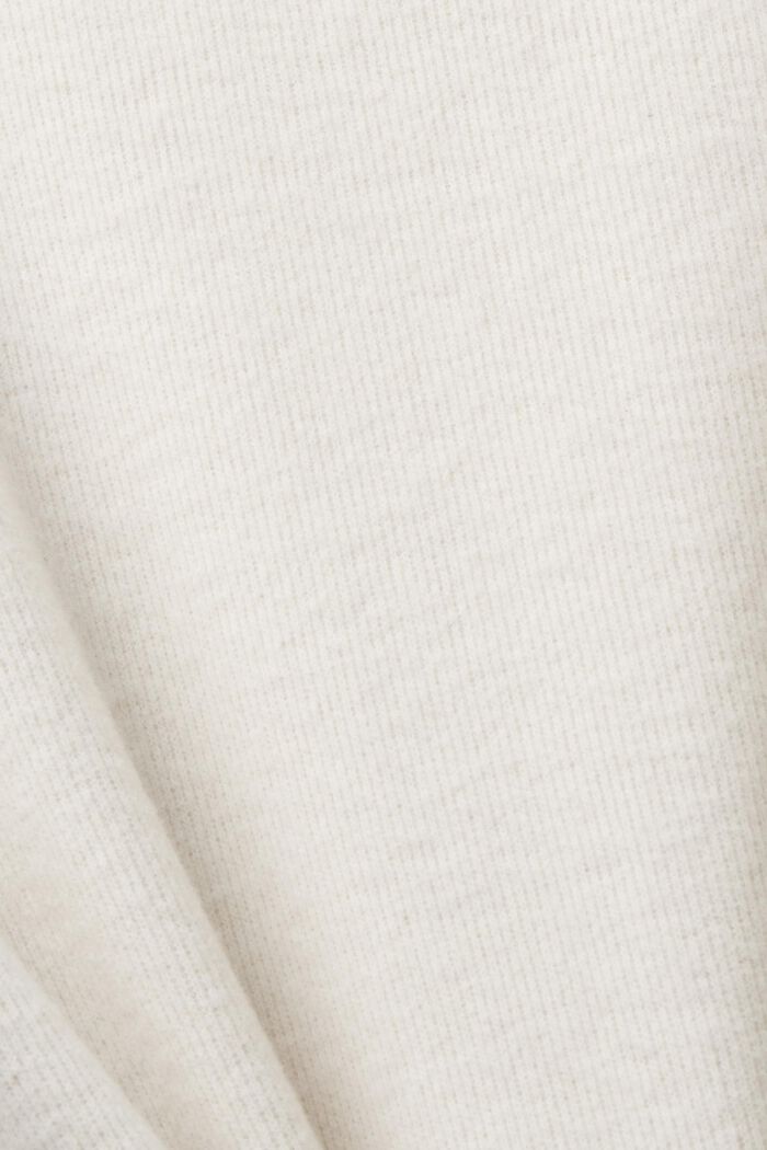 Korkeakauluksinen, pitkähihainen paita, OFF WHITE, detail image number 6