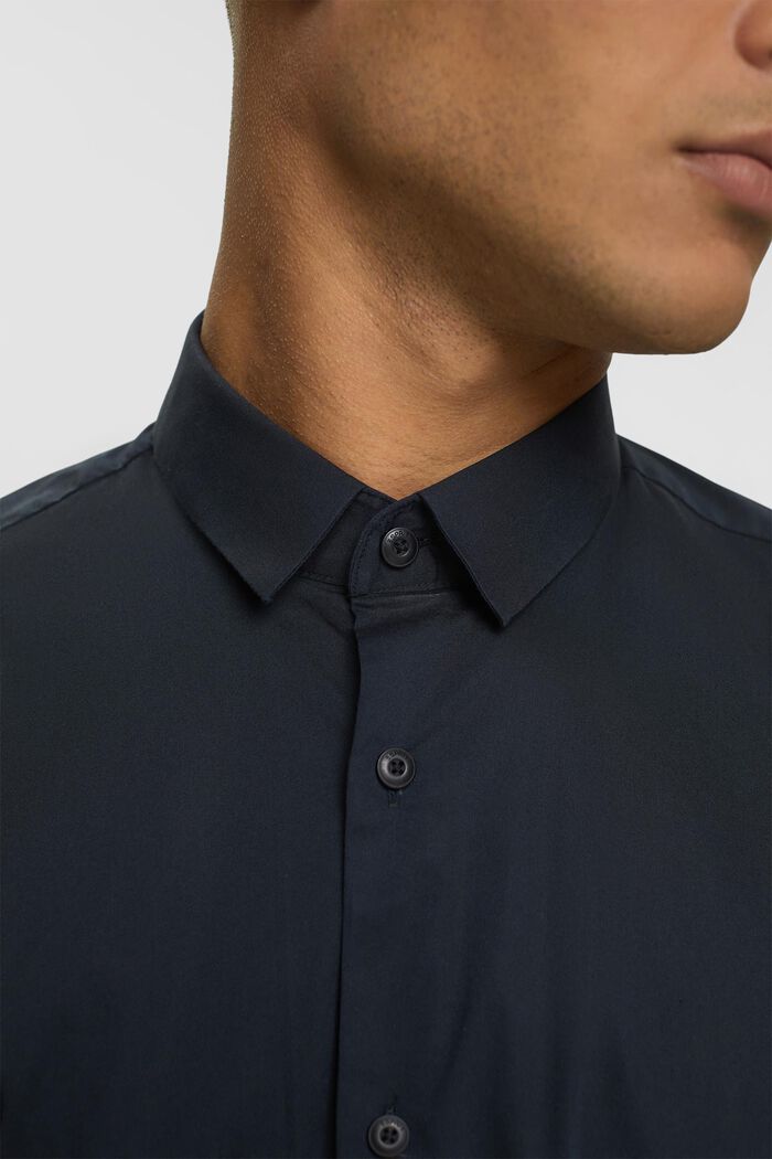 Slim fit -mallinen paita, BLACK, detail image number 0
