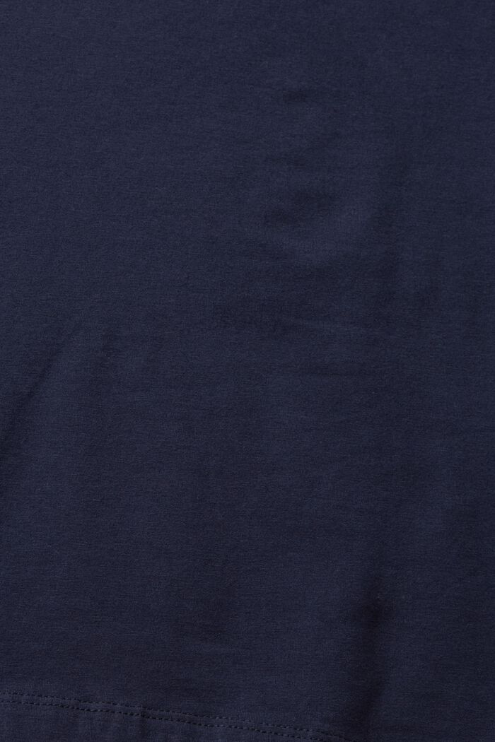 Pitkähihainen paita epäsymmetrisellä pääntiellä, NAVY, detail image number 5