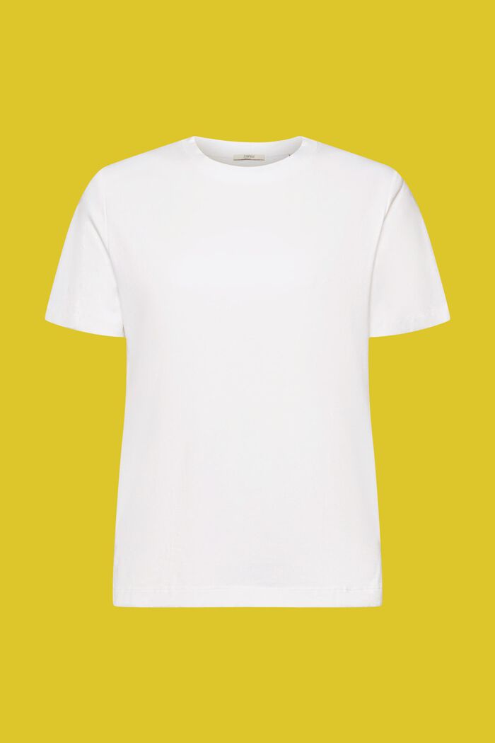 T-paita puuvillasekoitetta, WHITE, detail image number 7