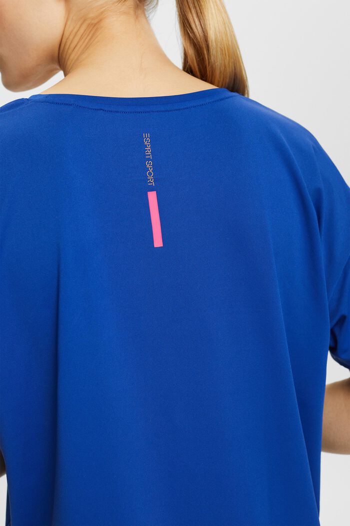 T-paita, jossa E-DRY-käsittely, BRIGHT BLUE, detail image number 2