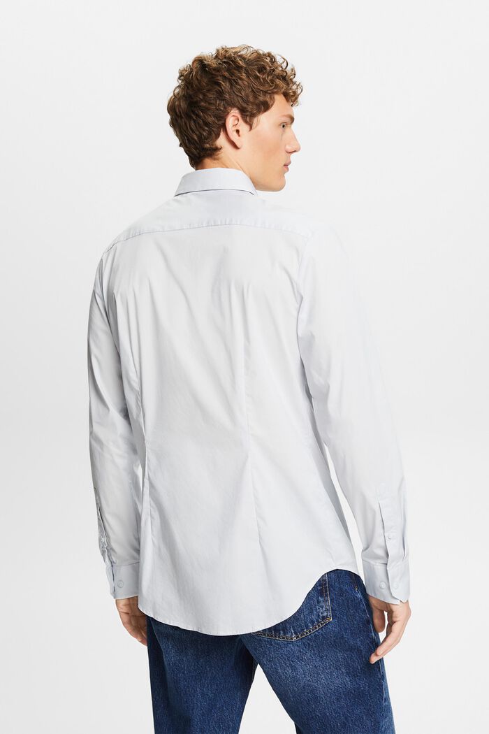 Slim fit -mallinen paita, LIGHT BLUE, detail image number 2