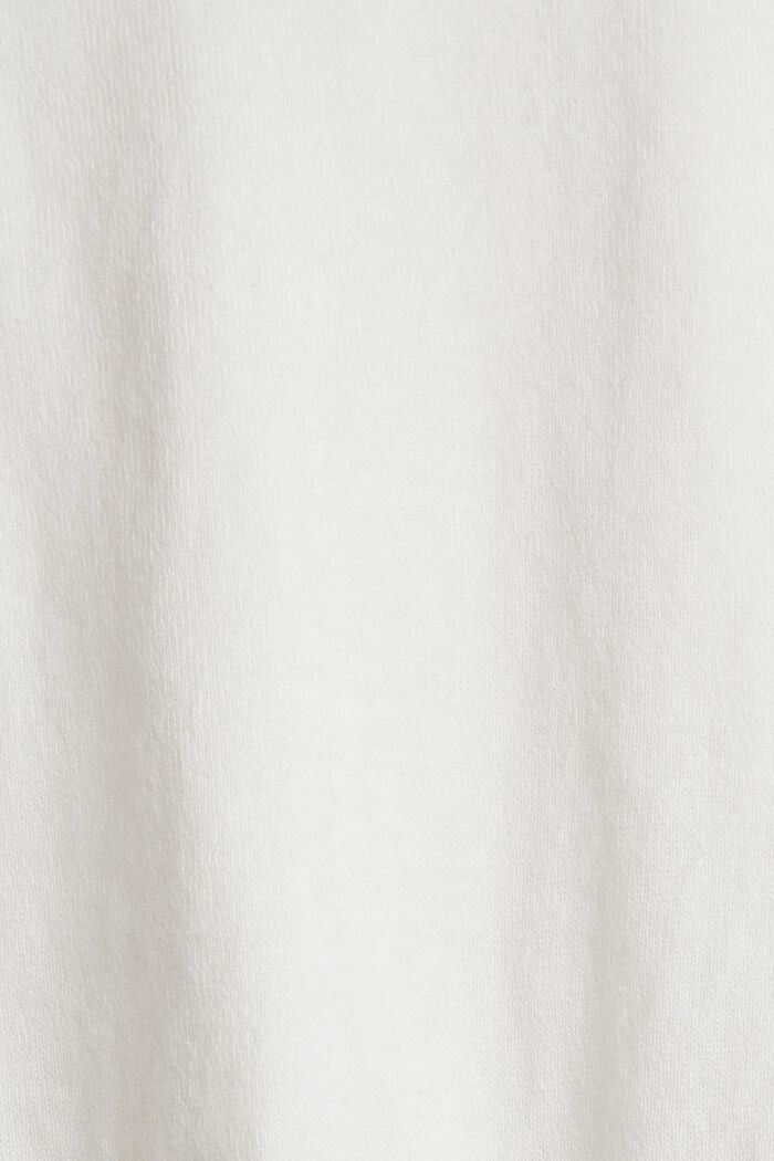 Neulepusero puuvillaa, OFF WHITE, detail image number 1