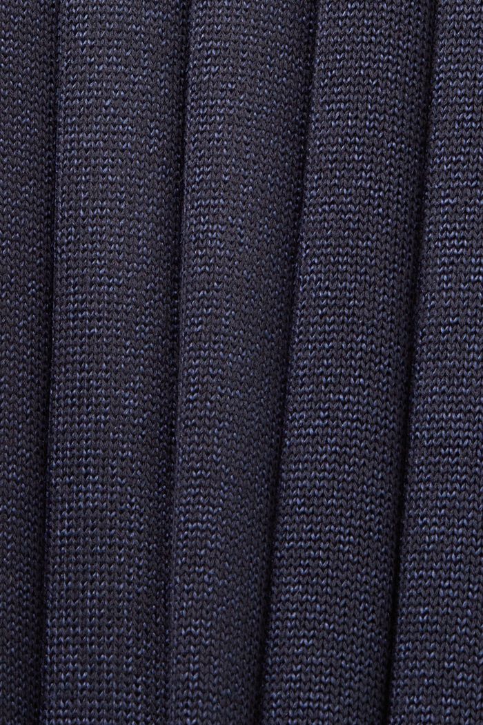 Kimaltava pitkä neuletakki, PETROL BLUE, detail image number 4