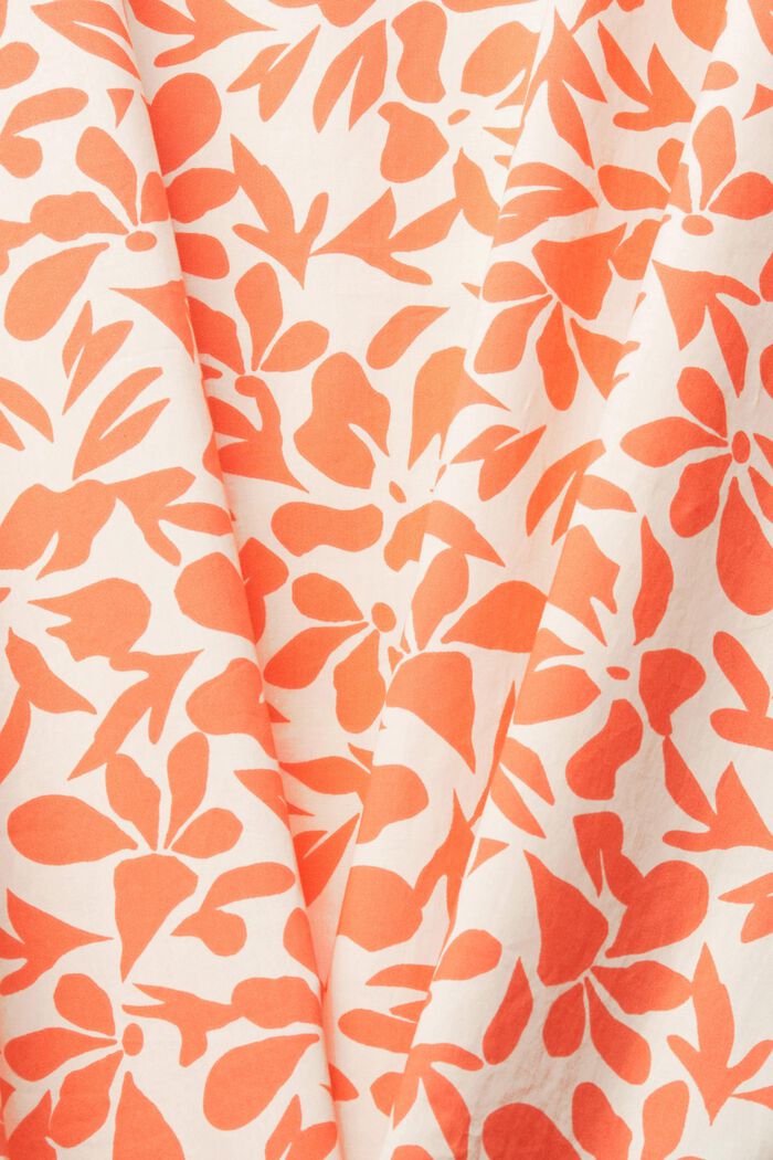 Blouses woven, CORAL ORANGE, detail image number 5