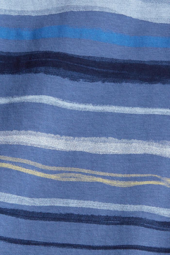 Printti-T-paita, 100 % puuvillaa, BLUE LAVENDER, detail image number 1