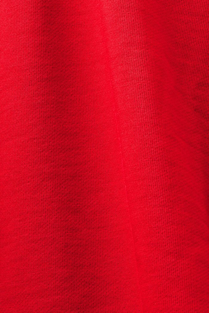 Painettu unisex oversized-huppari, DARK RED, detail image number 7