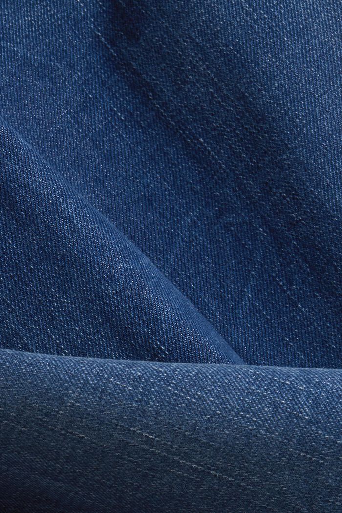 Kierrätettyä: vajaamittaiset farkut, joissa COOLMAX®-kuitua, BLUE DARK WASHED, detail image number 4