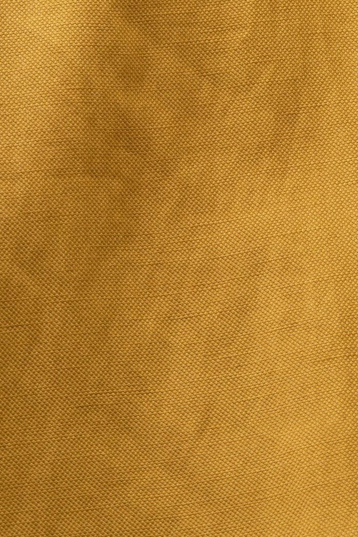 Camisole-toppi pellavasekoitetta, TOFFEE, detail image number 4