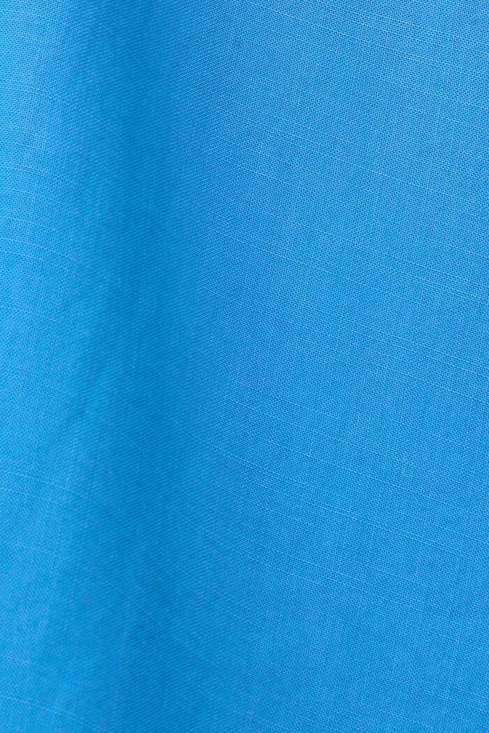 Hihaton mekko joustavalla kauluksella, BRIGHT BLUE, detail image number 5