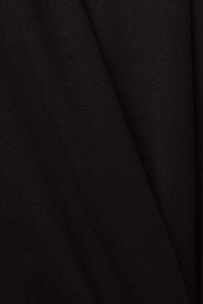 Minipituinen jerseymekko, LENZING™ ECOVERO™, BLACK, detail image number 5