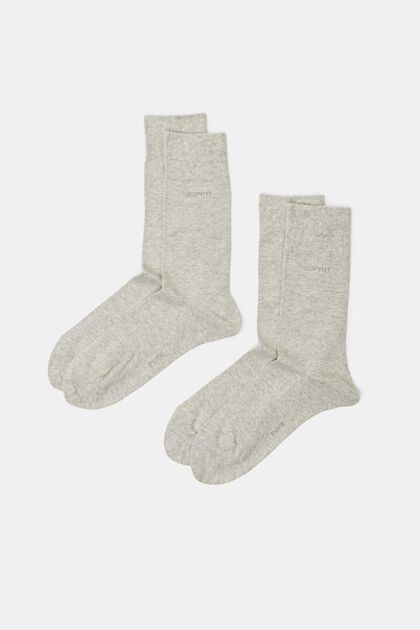 Luomupuuvillasta valmistetut sukat, 2 parin pakkaus