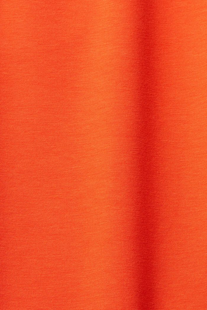 Verkkarityyliset housut, LENZING™ ECOVERO™, RED ORANGE, detail image number 1