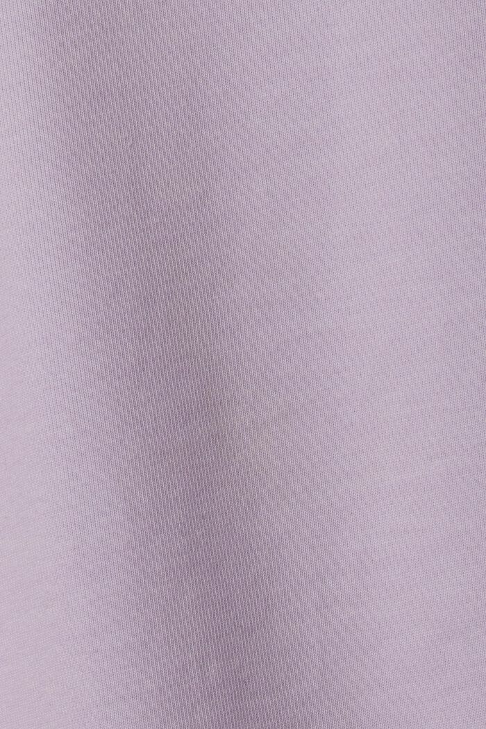 Logollinen unisex-t-paita puuvillajerseytä, LILAC, detail image number 7