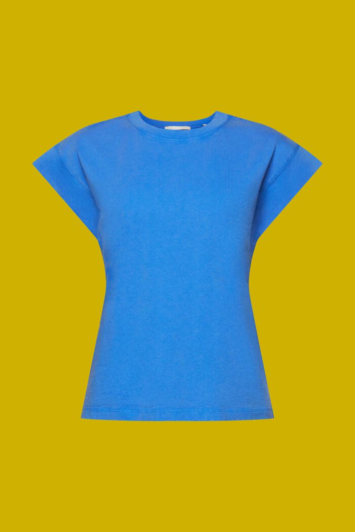 Lepakkohihainen T-paita, BRIGHT BLUE, detail image number 5