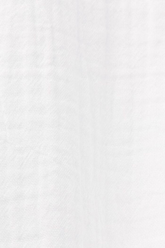 Rantatunikamekko, 100 % puuvillaa, WHITE, detail image number 4