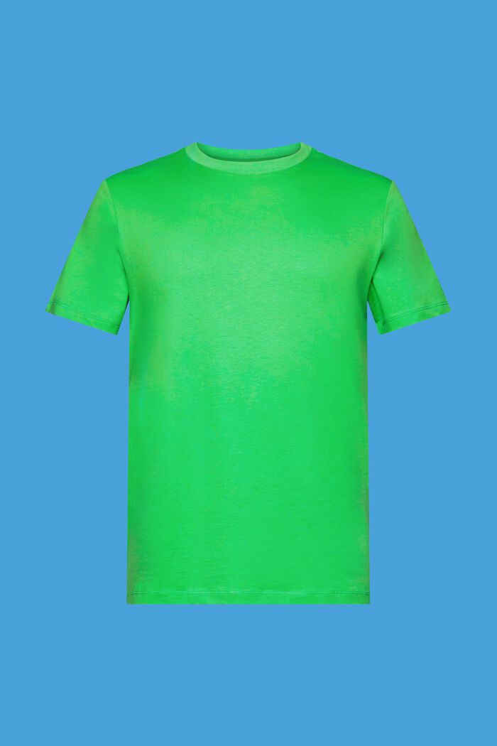 T-paita jerseytä, pyöreä pääntie, GREEN, detail image number 6