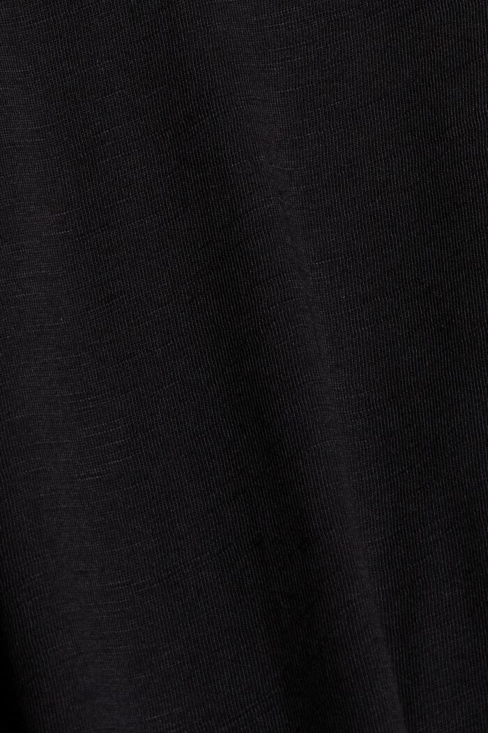 A-linjainen jerseyhame luomupuuvillaa/Tenceliä™, BLACK, detail image number 4