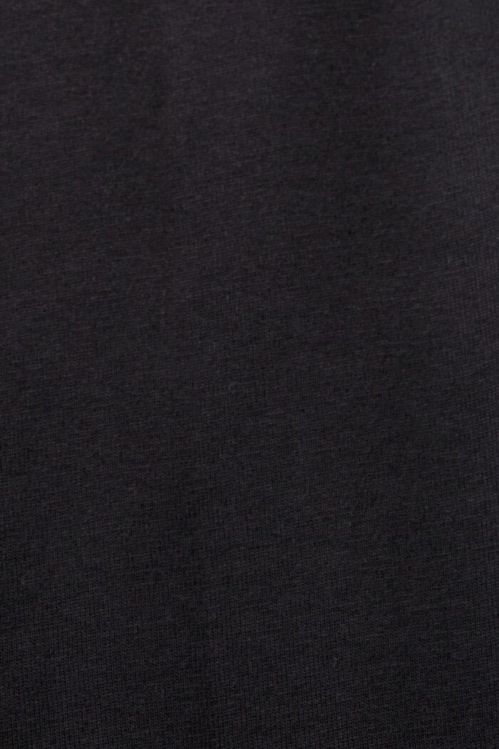 Painokuvioitu t-paita luomupuuvillaa, BLACK, detail image number 5