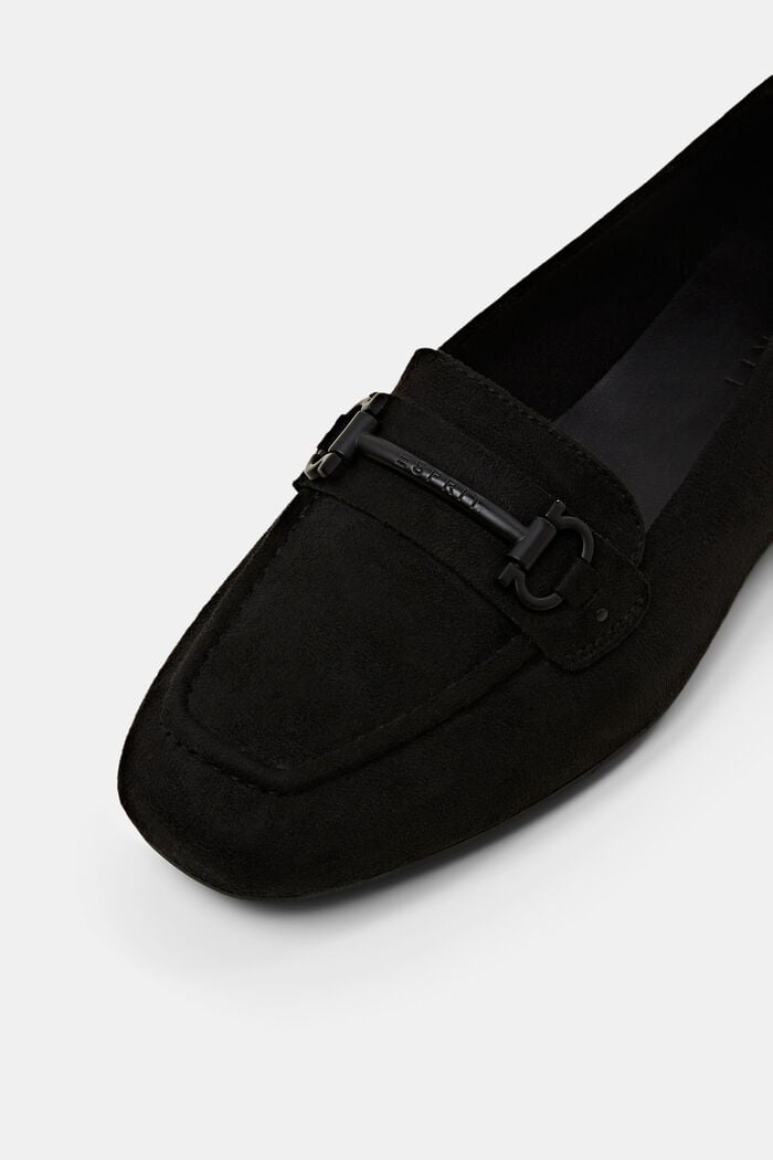Loaferit tekonahkaa, BLACK, detail image number 3