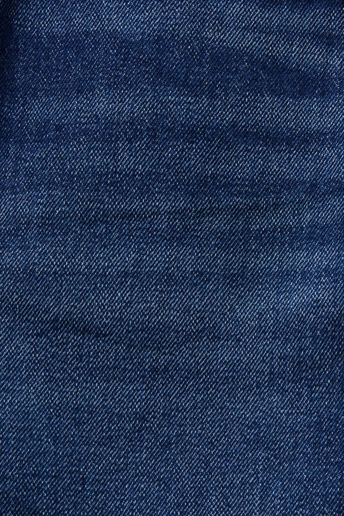 Raidallinen, lyhythihainen paita, BLUE DARK WASHED, detail image number 5