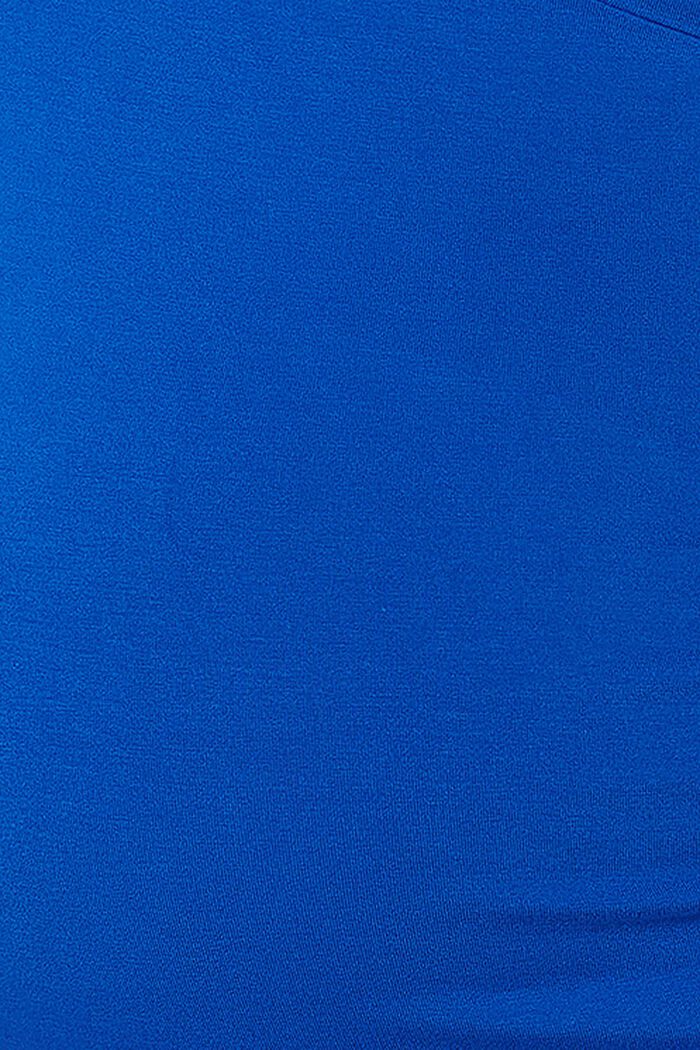 MATERNITY T-paita, jossa V-pääntie, ELECTRIC BLUE, detail image number 4