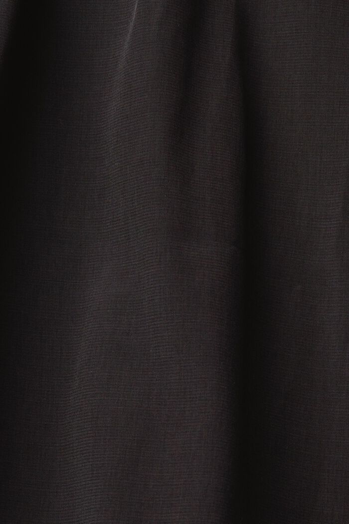 Niska-aukollinen pusero, LENZING™ ECOVERO™, BLACK, detail image number 1