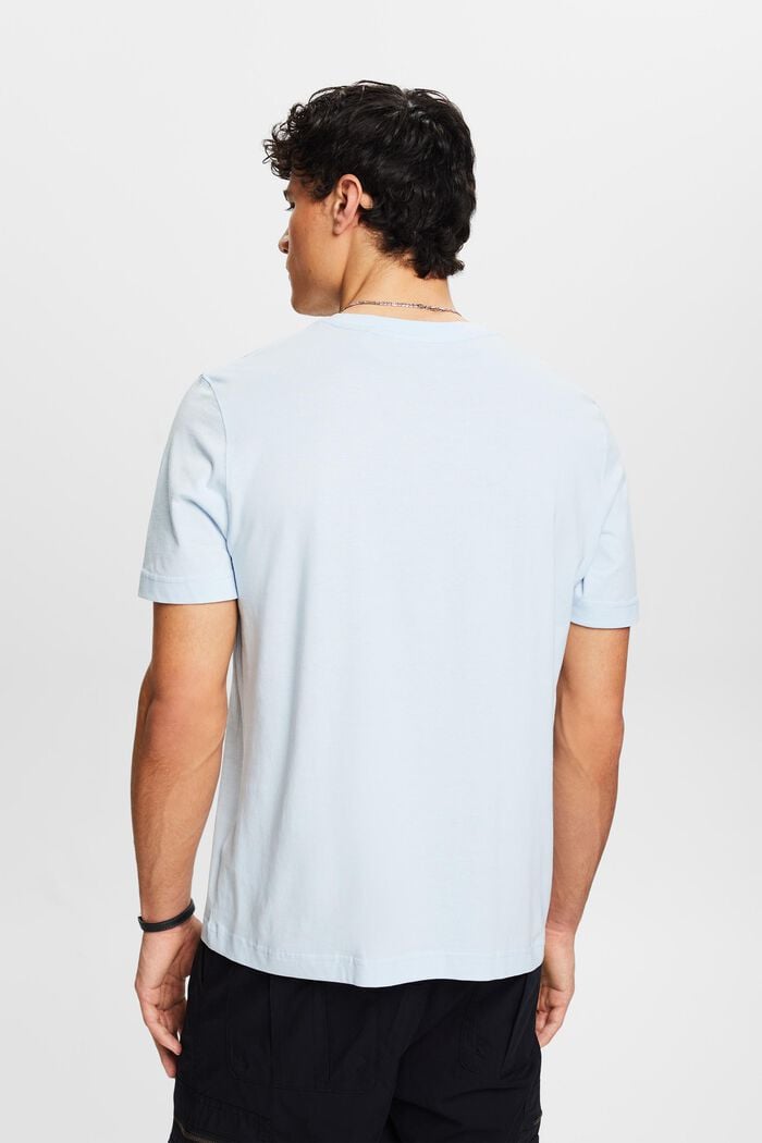 T-paita graafisella printillä, PASTEL BLUE, detail image number 2