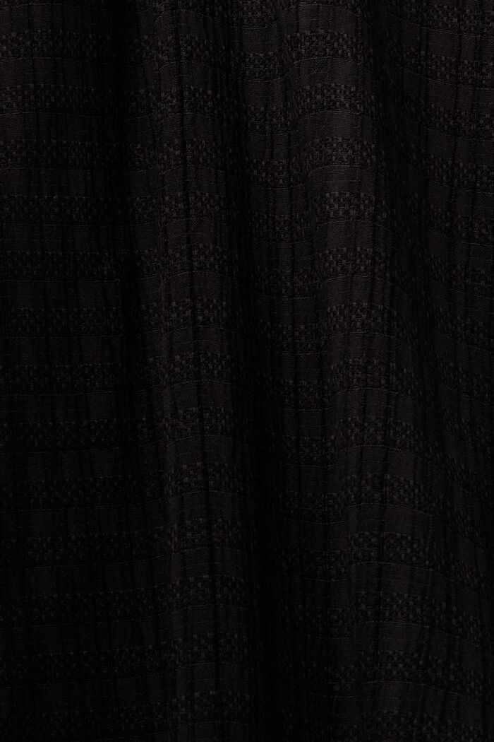 Pintakuvioitu midimekko, BLACK, detail image number 5