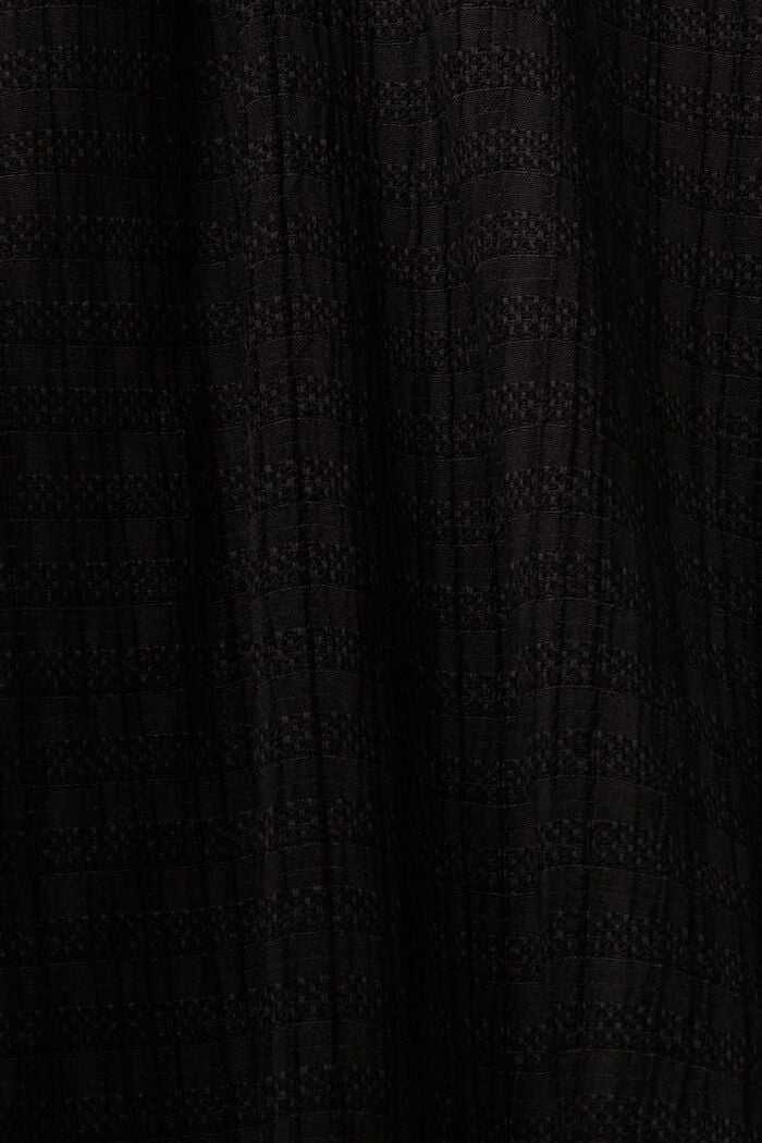 Pintakuvioitu midimekko, BLACK, detail image number 5
