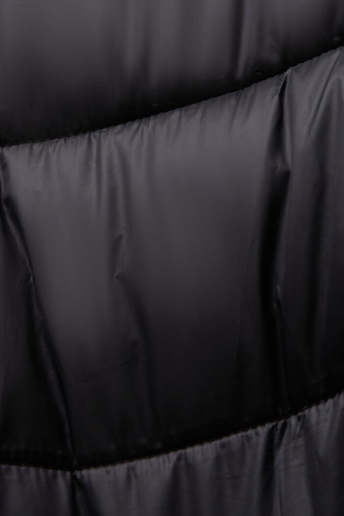 Hupullinen toppatakki, BLACK, detail image number 6
