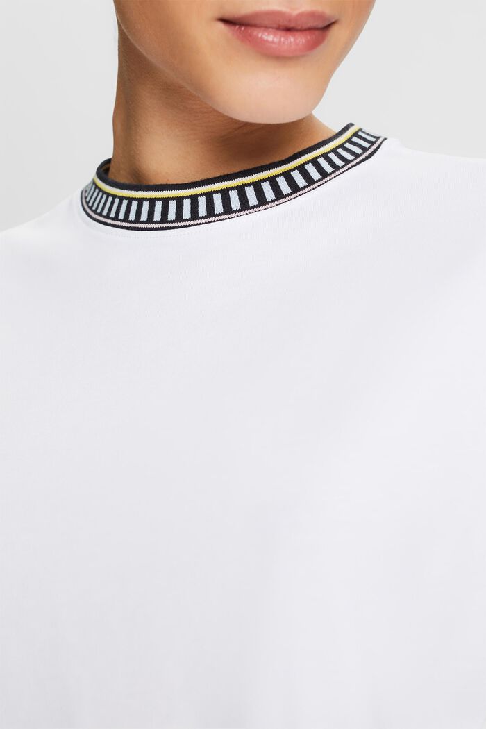T-paita, jossa pyöreä pääntie, WHITE, detail image number 2