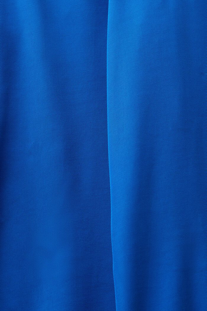 Kiinnityksettömät leveälahkeiset tvillihousut, BRIGHT BLUE, detail image number 6