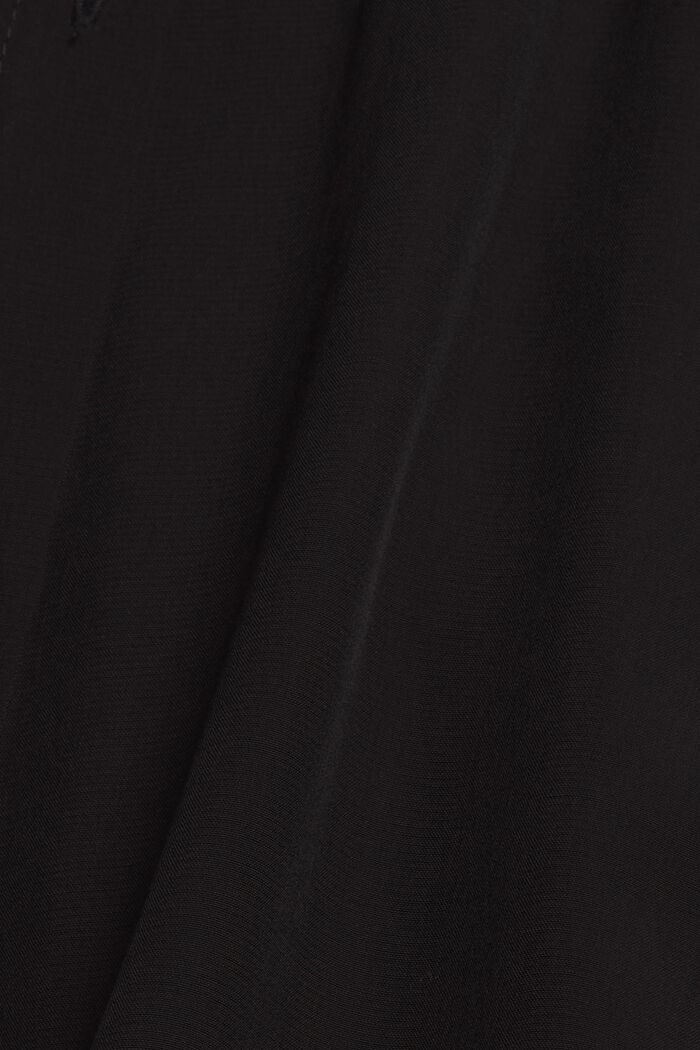 Pitkä pusero, jossa LENZING™ ECOVERO™, BLACK, detail image number 4