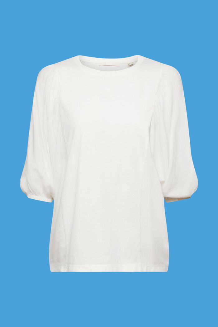 Puhvihihainen paita, OFF WHITE, detail image number 5
