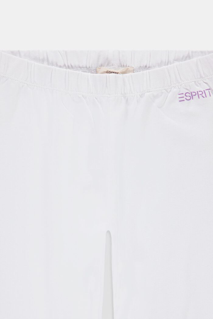 Capripituiset leggingsit, WHITE, detail image number 2
