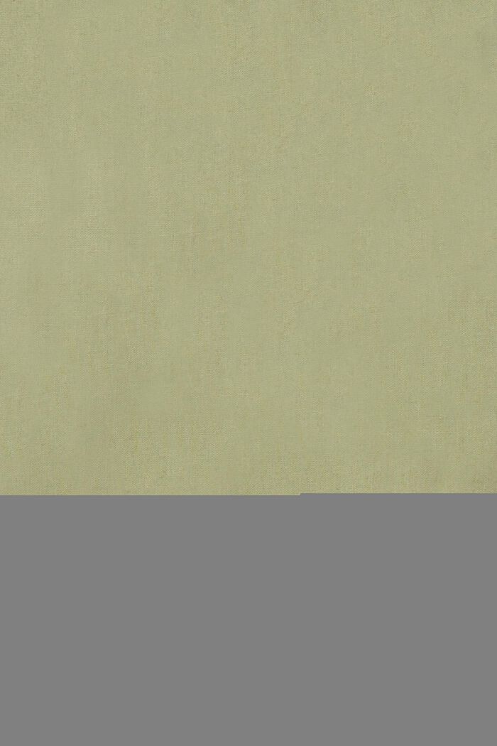 Sis. pellavaa: pusero solmittavalla nauhalla, REAL OLIVE, detail image number 4