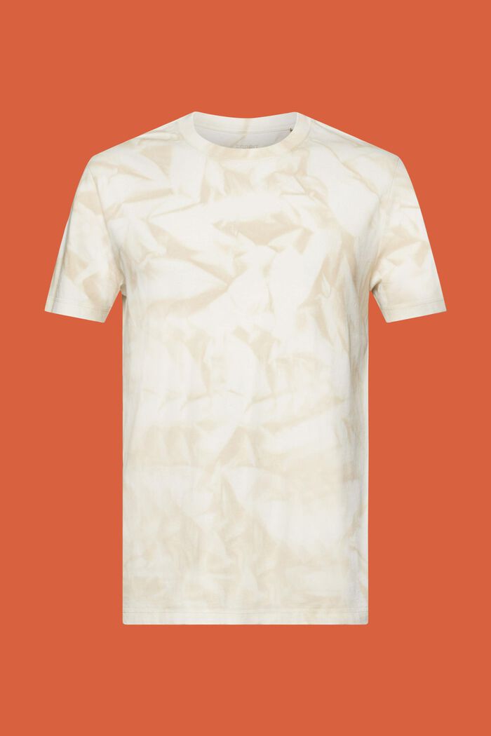 T-paita 100 % puuvillaa, pyöreä pääntie, SAND, detail image number 6