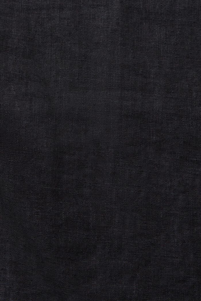 Camp collar -kauluksinen paita, BLACK, detail image number 4