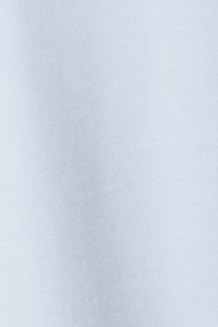 Logollinen unisex-t-paita puuvillajerseytä, PASTEL BLUE, detail image number 6