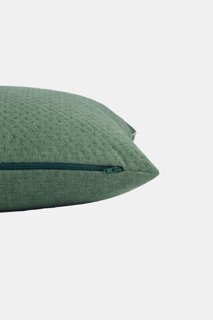 Pintakuvioitu tyynynpäällinen, DARK GREEN, detail image number 2