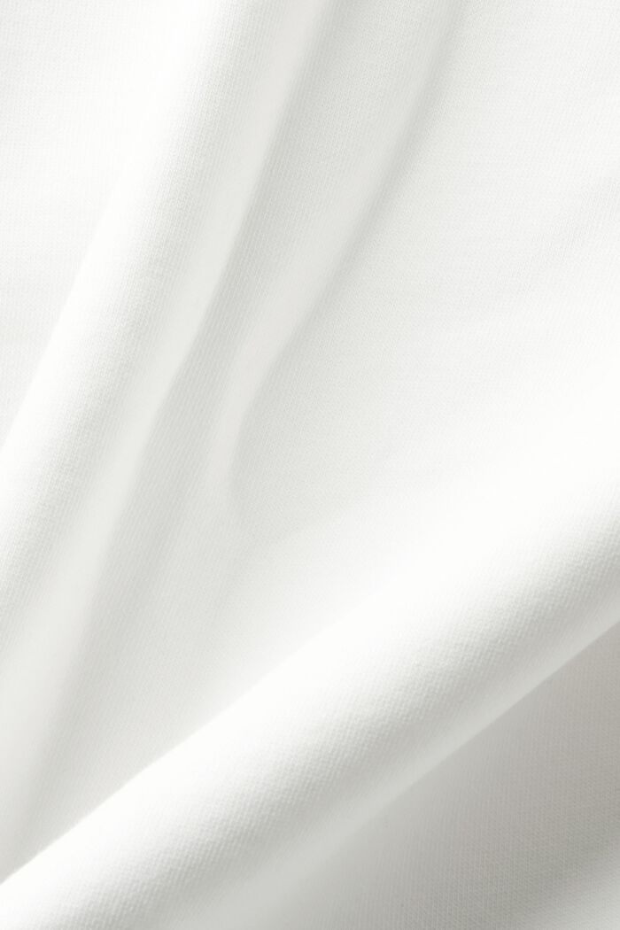 Kierrätettyä: vetoketjullinen oversized-huppari, OFF WHITE, detail image number 5