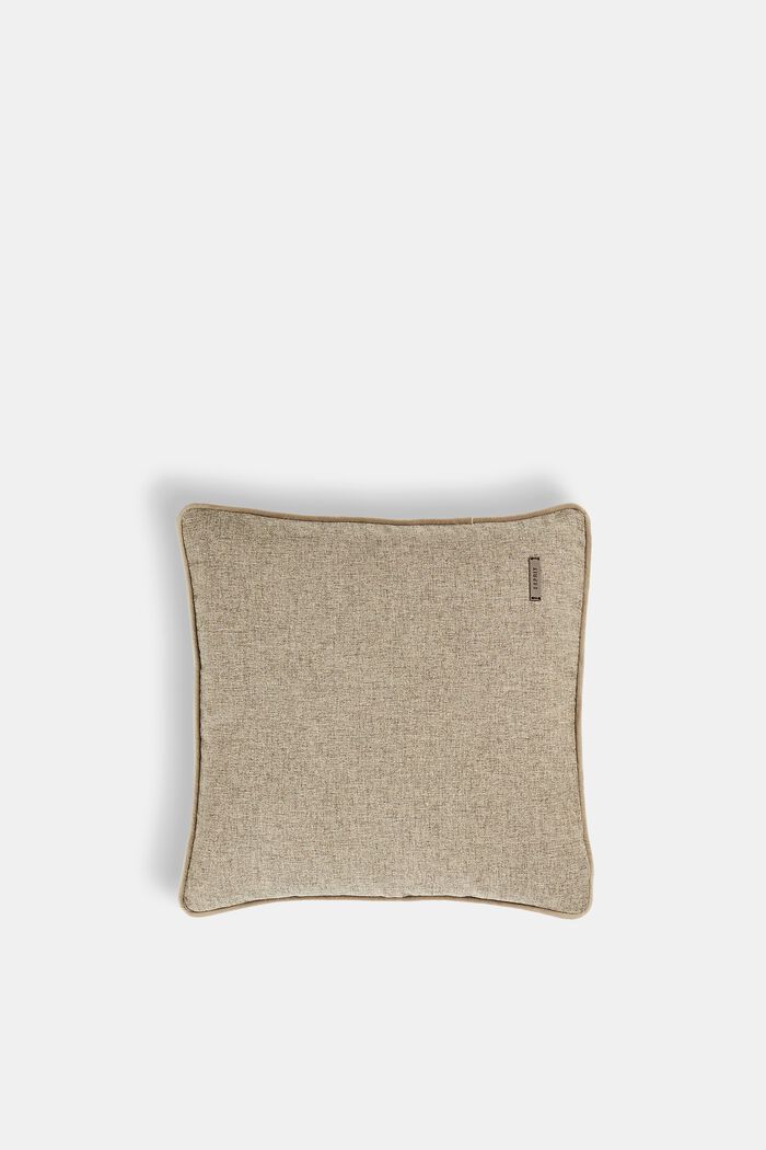 Koristeellinen tyynynpäällinen samettitereellä, CHOCOLATE, detail image number 0